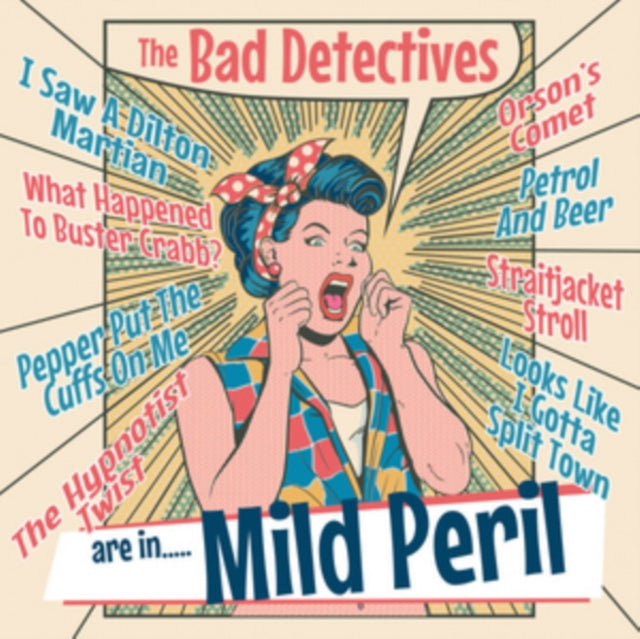 Bad Detectives 'Are In Mild Peril! (Coloured Vinyl)' Vinyl Record LP