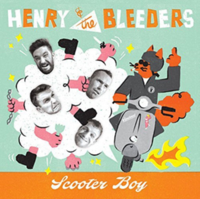 Henry & The Bleeders 'Scooter Boy (Limited Coloured Vinyl)' Vinyl Record LP