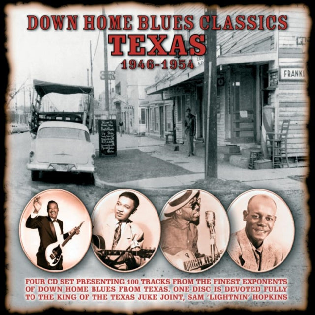 Various Artists 'Texas Blues (4CD)' 