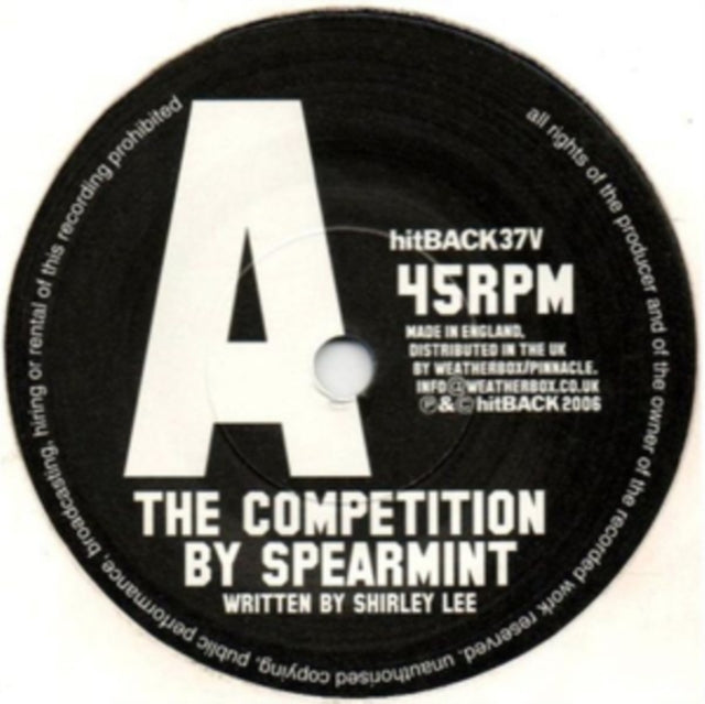 Spearmint 'Competiton' Vinyl Record LP