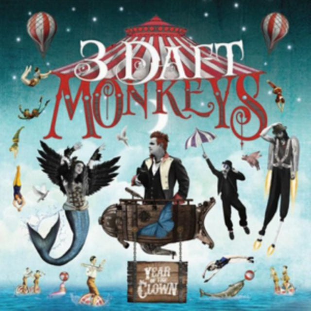 3 Daft Monkeys 'Year Of The Clown' Vinyl Record LP