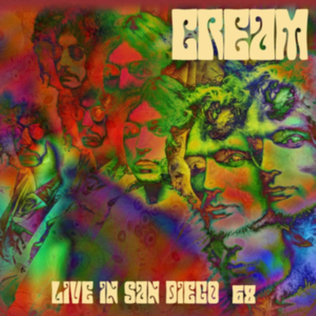 Cream 'Live In San Diego 68' Vinyl Record LP