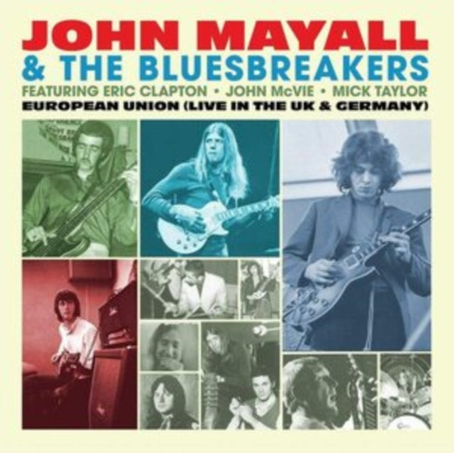 Mayall, John & The Bluesbreakers 'European Union (Live In The Uk & Germany) (Light Blue Vinyl/Limit' Vinyl Record LP