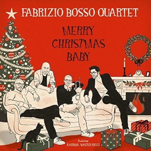 Fabrizio Quartet Bosso 'Merry Christmas Baby' Vinyl Record LP