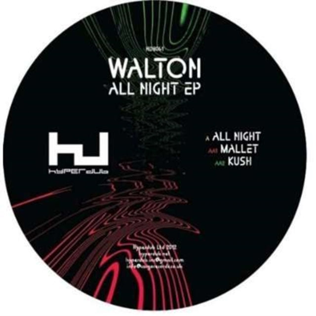 Walton 'All Night' Vinyl Record LP
