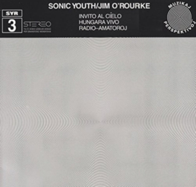 Sonic Youth/Jim O'Rourke 'Split' Vinyl Record LP