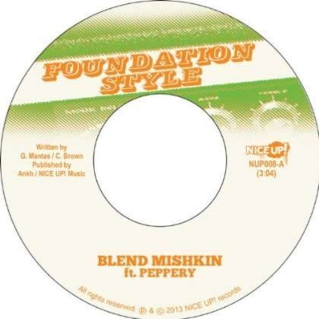 Blend Mishkin (Ft Peppery) 'Foundation Style' Vinyl Record LP