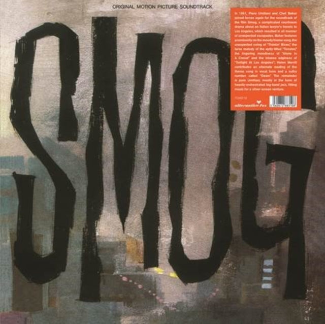 Umiliani, Pierp & Chet Baker 'Smog' Vinyl Record LP