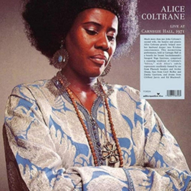 Coltrane,Alice Africa, Live At The Carnegie Hall 1971 Vinyl Record LP