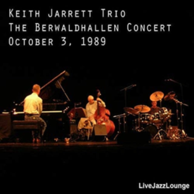Jarrett, Keith Trio 'Berwardhallen Stockholm October 3Rd 1989' Vinyl Record LP