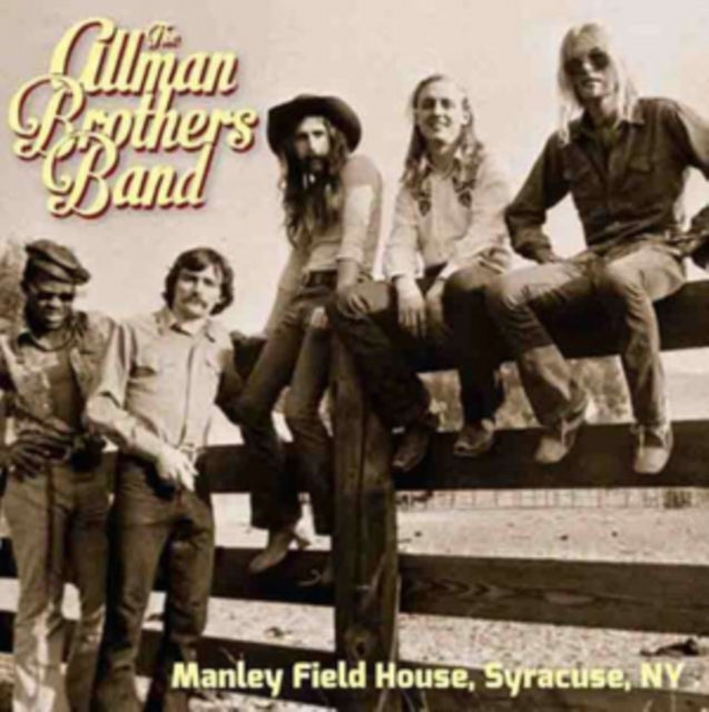 Allman Brothers Band 'Manley Field House Syracuse Ny' Vinyl Record LP