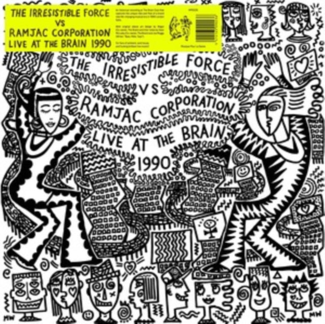 Irresistible Force Vs Ramjac Corporation 'Live At The Brain 1990' Vinyl Record LP