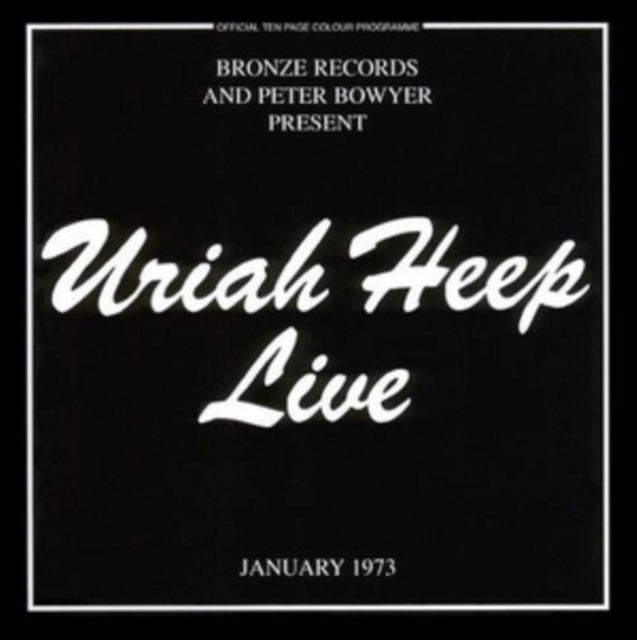Uriah Heep 'Live 1973' Vinyl Record LP