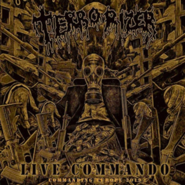 Terrorizer 'Live Commando' Vinyl Record LP