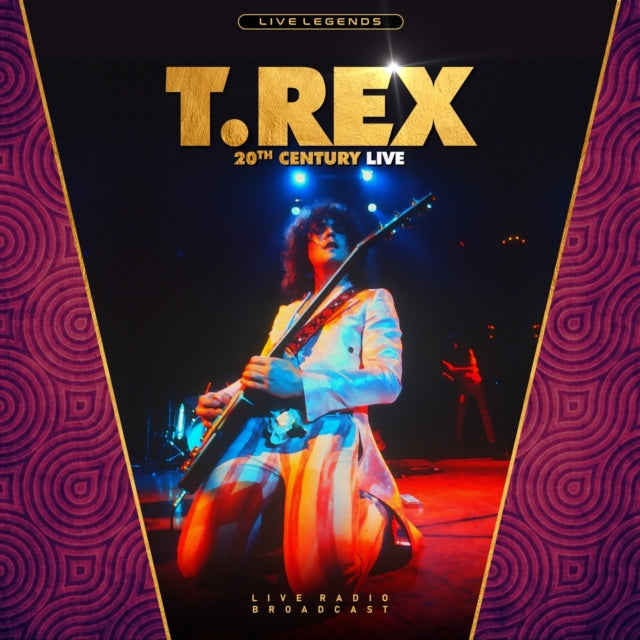 T Rex '20Th Century Live (Colour Vinyl)' Vinyl Record LP
