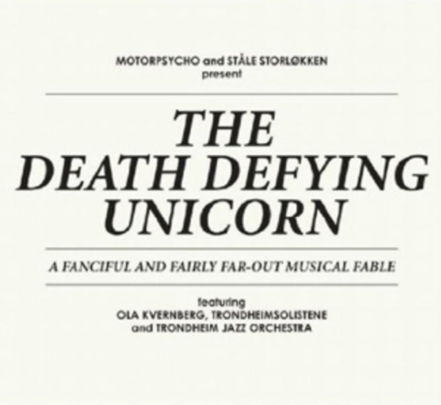 Motorpsycho & Stale Storlokken 'Death Defying Unicorn (2CD)' 