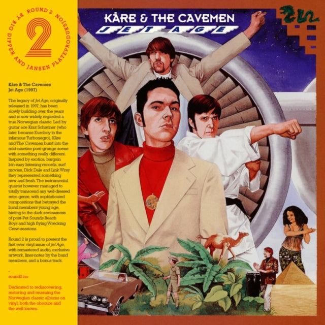 Kare & The Cavemen 'Jet Age' Vinyl Record LP