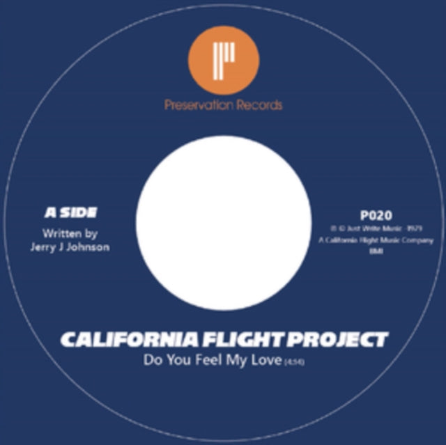 California Flight Project 'No More / Coming From The Heart (Import)' Vinyl Record LP - Sentinel Vinyl