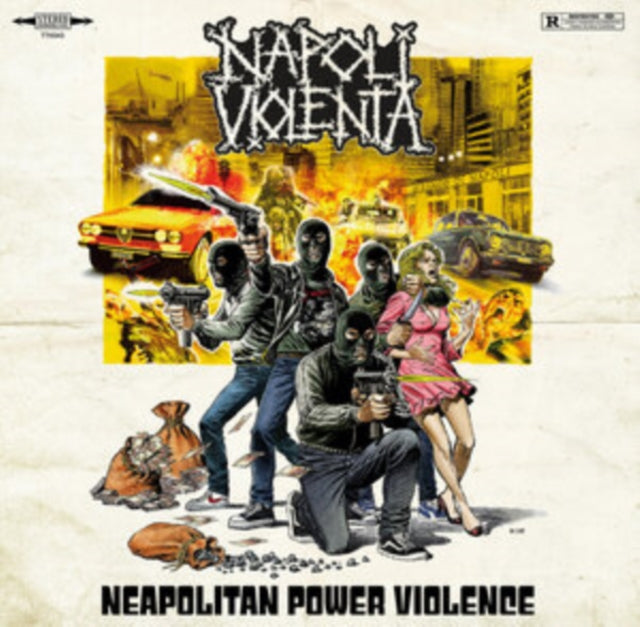 Napoli Violenta '3Eesus (Marbled Vinyl)' Vinyl Record LP - Sentinel Vinyl