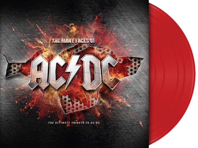 Ac/Dc 'Many Faces Of Ac/Dc - Red Vinyl' Vinyl Record LP