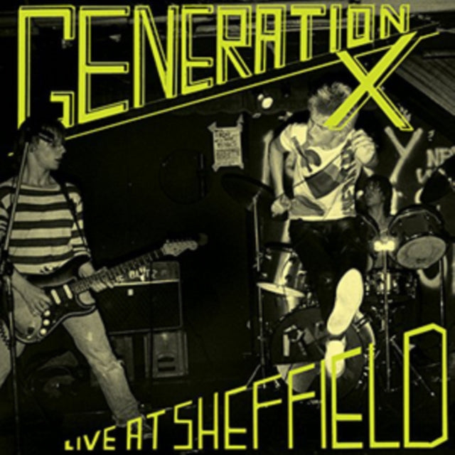 Generation X 'Live At Sheffield' Vinyl Record LP