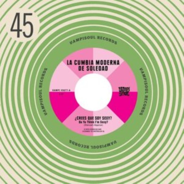 La Cumbia Moderna De Soledad; Machuca Cumbia 'Da Ya Think I'M Sexy? / Stayin' Alive' Vinyl Record LP