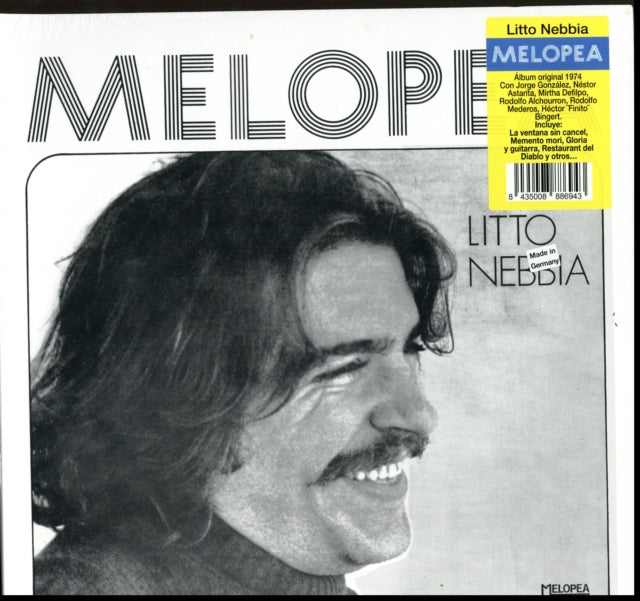 Nebbia, Litto 'Melopea' Vinyl Record LP