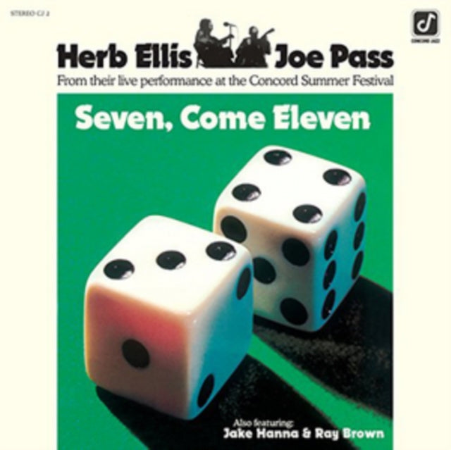 Ellis, Herb / Pass, Joe 'Seven Come Eleven' Vinyl Record LP