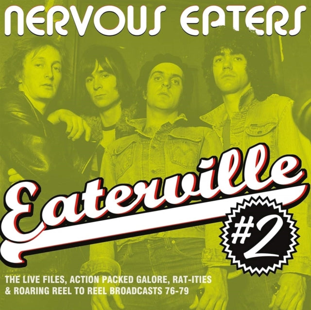 Nervous Eaters 'Eaterville #2: Live Files Action Packed Galore Rat-Ities & Roar' Vinyl Record LP