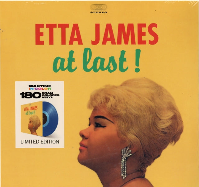 James,Etta At Last (4 Bonus Tracks) (Limited 180G/Dmm Transparent Blue Color Vinyl Record LP