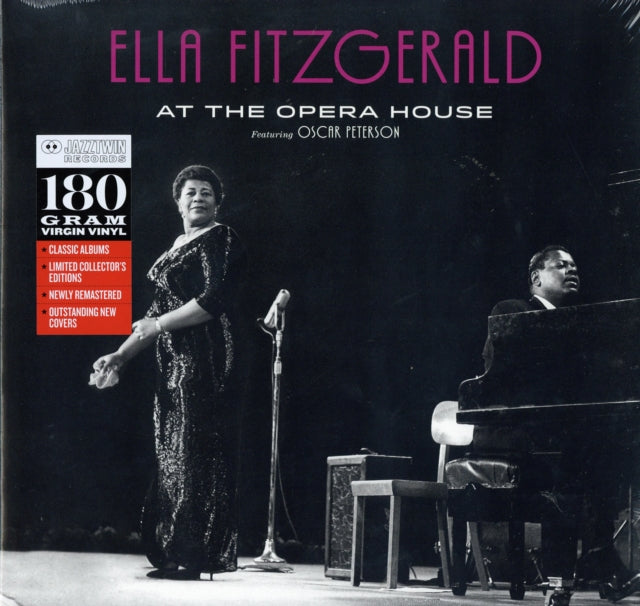Fitzgerald, Ella 'At The Opera House (Deluxe Gatefold Edition) + 1 Bonus Track!' Vinyl Record LP