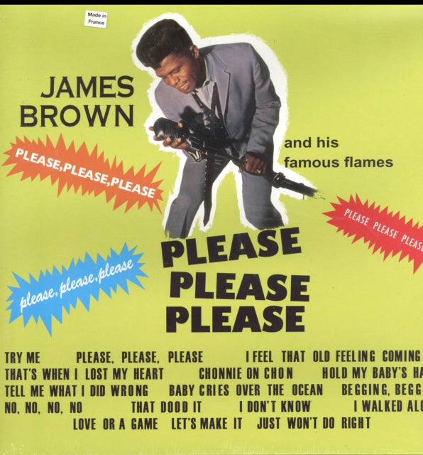 Brown, James & His Famous Flames 'Please Please Please' Vinyl Record LP