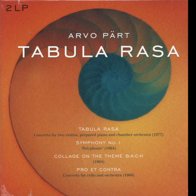 Congress Orchestra 'Part: Tabula Rasa (180G)' Vinyl Record LP
