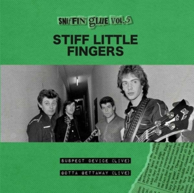 Stiff Little Fingers 'Sniffin Glue Vol.5' Vinyl Record LP - Sentinel Vinyl