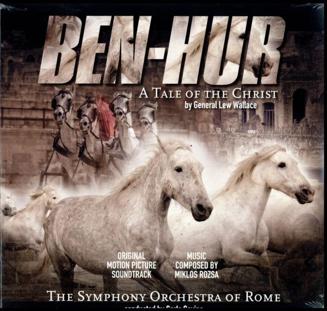 Savina, Carlo / Symphony Of Rome '(180G)Rosza: Ben-Hur (180G)' Vinyl Record LP