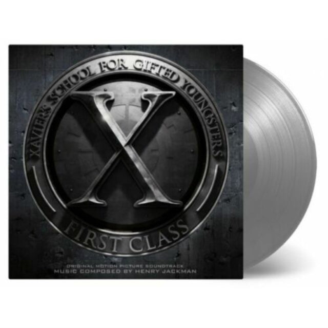 Jackman, Henry 'X-Men: First Class Ost (2Lp/Limited Silver Vinyl/180G/Insert/Embo' Vinyl Record LP