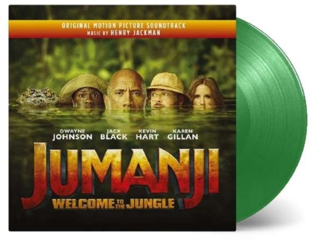 Jumanji: Welcome To The Jungle (2Lp/Limited 'Jungle Green'/180G/Gatefold/Poster) 'Jumanji: Welcome To The Jungle (2Lp/Limited 'Jungle Green'/180G/G' Vinyl Record LP