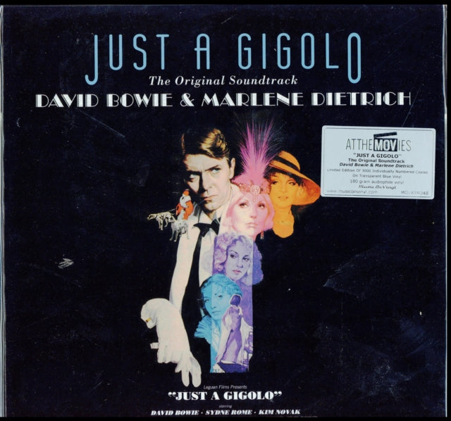 Various Artists 'Just A Gigolo Ost (Limited Transparent Blue/180G Audiophile Vinyl' Vinyl Record LP