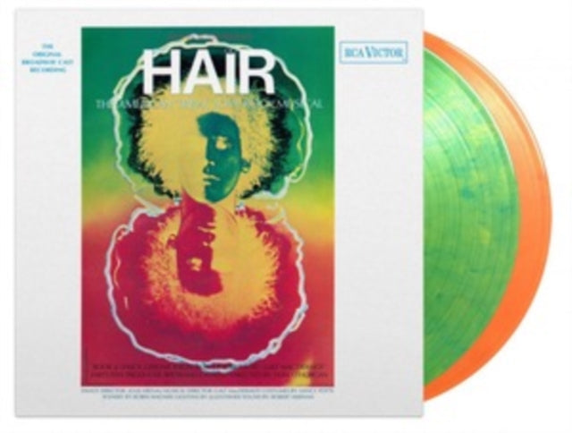 Various Artists 'Hair Ost (180G/2Lp/1-Green & Yellow Swirled/2-Orange & Yellow Swi' Vinyl Record LP
