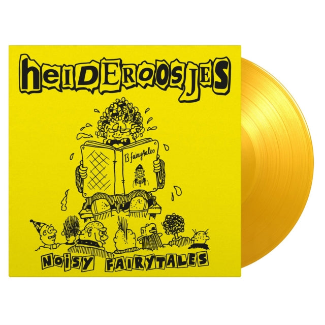 Heideroosjes 'Noisy Fairytales (Limited/Translucent Yellow Vinyl/180G/Gatefold/' Vinyl Record LP - Sentinel Vinyl