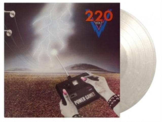 220 Volt 'Power Game (180G/Crystal Clear & White Marbled Vinyl)' Vinyl Record LP
