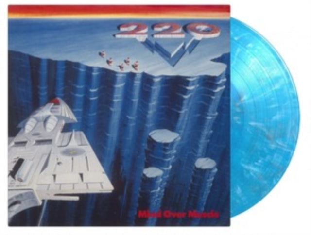 220 Volt 'Mind Over Muscle (1480G/Blue White & Black Marbled Vinyl)' Vinyl Record LP
