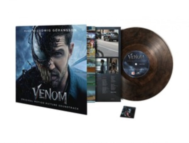 Goransson, Ludwig 'Venom Ost (Limited/Black Clouds Crystal Clear & Black Marbled Vin' Vinyl Record LP