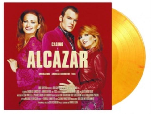 Alcazar 'Casino (180G/Flaming Vinyl)' Vinyl Record LP - Sentinel Vinyl