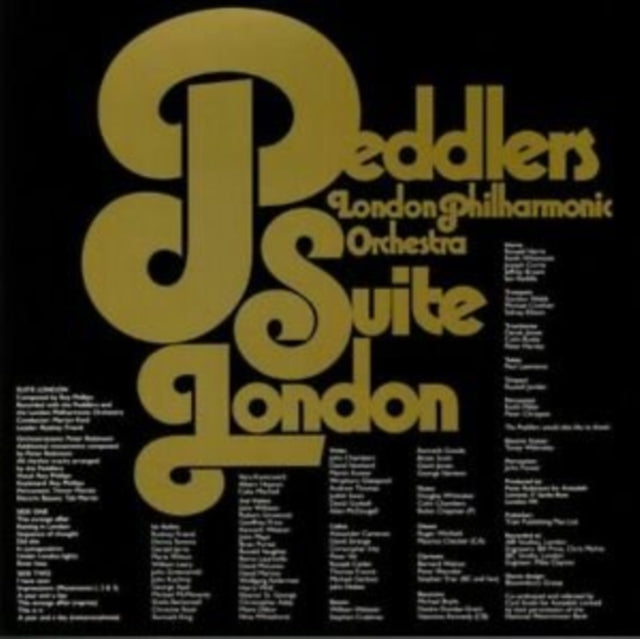 Peddlers And The London Philharmonic Orchestra 'Suite London + Extras' Vinyl Record LP - Sentinel Vinyl
