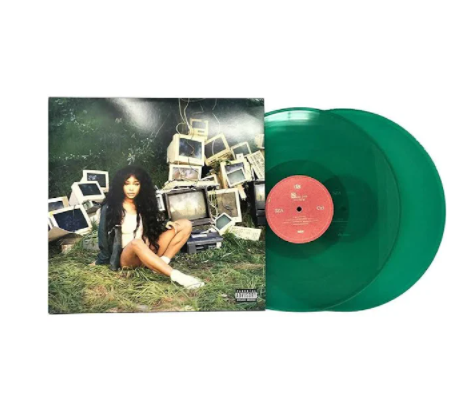 SZA 'CTRL' Vinyl Record (Green LP) [Limited Edition] - Sentinel Vinyl